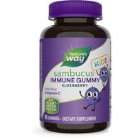 Nature’s Way Sambucus Immune for Kids Elderberry with Vitamin C and Zinc Gummies