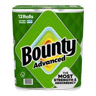 Bounty Advanced Paper Towels, 2-Ply, 103 Sheets, 12-count