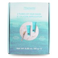 Purifying Dead Sea Mud Mask Enhanced With Aloe Vera & Tea Tree Oil With Silicon Applicator