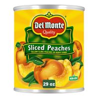 Del Monte Yellow Cling Sliced Peaches in Heavy Syrup