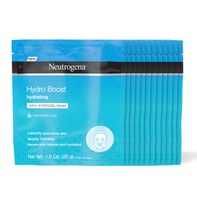 Neutrogena Hydro Boost Hydrating Face Mask, Hyaluronic Acid Face Sheet Mask, 1 oz