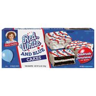 Little Debbie Red, White and Blue Cakes