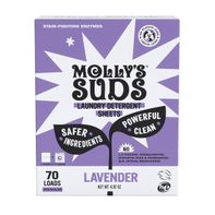 Molly's Suds Laundry Detergent Sheets, Lavender, 70 Loads