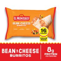 El Monterey Bean & Cheese Burritos