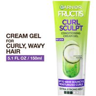 Garnier Fructis Style Curl Sculpt Conditioning Cream Gel for Curly Hair