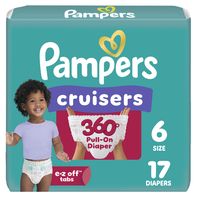 Pampers Cruisers 360 Baby Diapers Size 6 (35+ lbs)