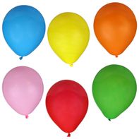 Ballons 9" Assorted Latex Balloon