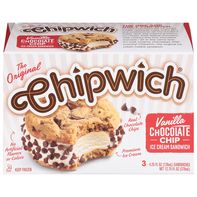 Chipwich Ice Cream Sandwich, Vanilla Chocolate Chip