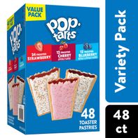 Pop-Tarts Variety Pack Toaster Pastries, Breakfast Foods, 81.2 oz, 48 Count