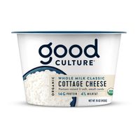 Good Culture® Organic Whole Milk Classic Small Curd Cottage Cheese