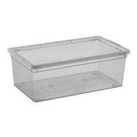 Small Our Tidy Box - Grey - 7-1/2" x 13-1/4" x 4-3/4" h