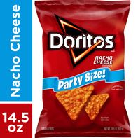 Doritos Tortilla Chips Nacho Cheese Flavored 14 1/2 Oz