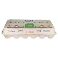 Crystal Springs Grade A Large Eggs