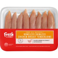 Meijer 100% All Natural Boneless Skinless Chicken Breast Tenderloins