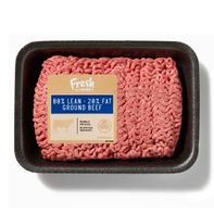 Fresh from Meijer 80% Lean 20% Fat Ground Beef Small Pack