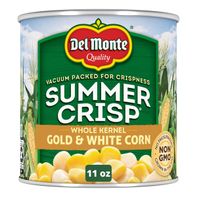 Del Monte Whole Kernel Gold and White Corn