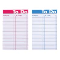 Office Depot 100 Pages, 50 Sheet Specialty Ruled Junior Legal To-Do Pad - 5" x 8"