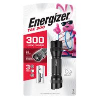 Energizer TAC 300 Lumens Battery Powered Metal LED Flashlight