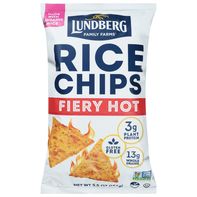 Lundberg Family Farms Rice Chips, Fiery Hot