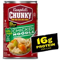 Campbell's Chunky Chicken Noodle Soup, 18.6 oz Can
