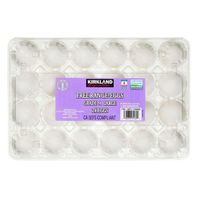 Kirkland Signature Free Range Large Eggs Usda Grade A, 24-count