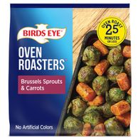 Birds Eye Oven Roasters Seasoned Brussels Sprouts & Carrots, Frozen Vegetables