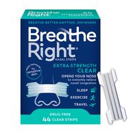 Breathe Right Nasal Strips, Extra Strength, Clear
