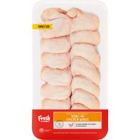 Meijer 100% All Natural Bone-In Chicken Wings Family Pack