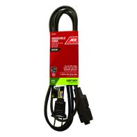 ACE 6' Brown 16/2 Spt 2 Cube Tap Extension Cord