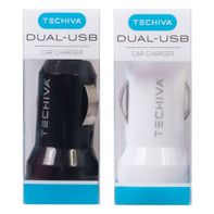 Techiva Dual Port USB A Car Chargers
