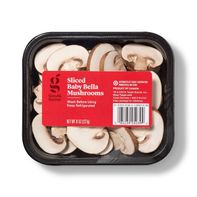 Good & Gather Baby Bella Sliced Mushrooms