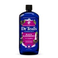 Dr Teal's® Foaming Bath with Pure Epsom Salt, Black Elderberry with Vitamin D