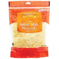 Wegmans Low-Moisture Whole Milk Mozzarella Shredded Cheese