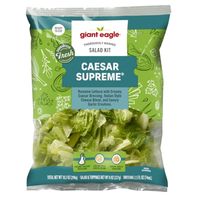Giant Eagle Caesar Supreme Salad Kit