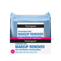 Neutrogena Fragrance-Free Makeup Remover Cleansing Wipes, 25 ct., 2 Pack
