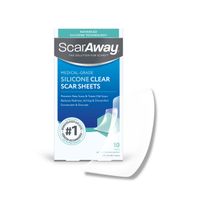 ScarAway Scar Sheets, Clear Silicone