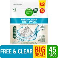 Simple Truth® Free and Clear Bio Based Dishwasher Detergent Pods BIG DEAL!