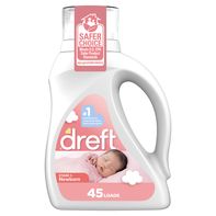 Dreft Newborn Baby Lightly Scented Liquid Laundry Detergent