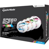 TaylorMade 2024 SpeedSoft Ink Golf Balls - Multicolor