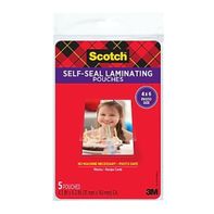3M Photo Laminating Sheets, Gloss Finish