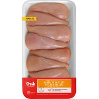 Markets of Meijer 6-8 Pack Chicken Breasts with Rib Meat, Family Pack, Boneless & Skinless