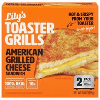 Lily's Toaster Grills American Grilled Cheese Sandwich