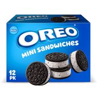OREO Frozen Dairy Mini Dessert Sandwiches, 12 Count