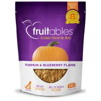 Fruitables Dog Treats, Pumpkin & Blueberry Flavor