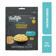 Violife Just Like Cheddar Shreds Shredded Cheese, Dairy-Free Vegan