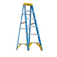 6 Step Werner Type I Fiberglass Step Ladder