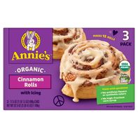 Organic Cinnamon Rolls, 3 x 17.5 oz