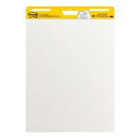 Post-It 25" x 30-1/2" White Self Stick Easel Pad
