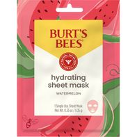 Burt's Bees Hydrating Sheet Mask With Watermelon, 99% Natural Origin