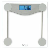 Taylor Digital Scale, Glass, 400 Lb Capacity